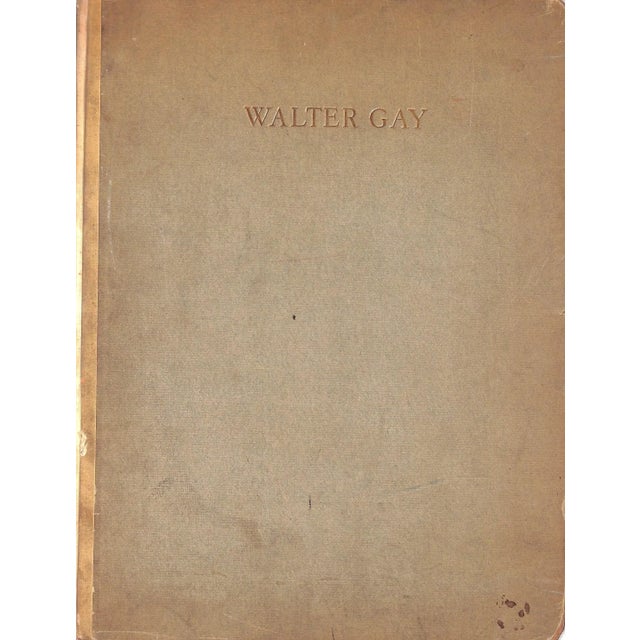 "Walter Gay: Paintings of French Interiors" 1920 Gallatin, Albert Eugene For Sale