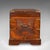 1900 - 1909 Antique Celebration Chest, Indian, Teak, Brass, Trunk, Coffee Table, Victorian For Sale - Image 5 of 12