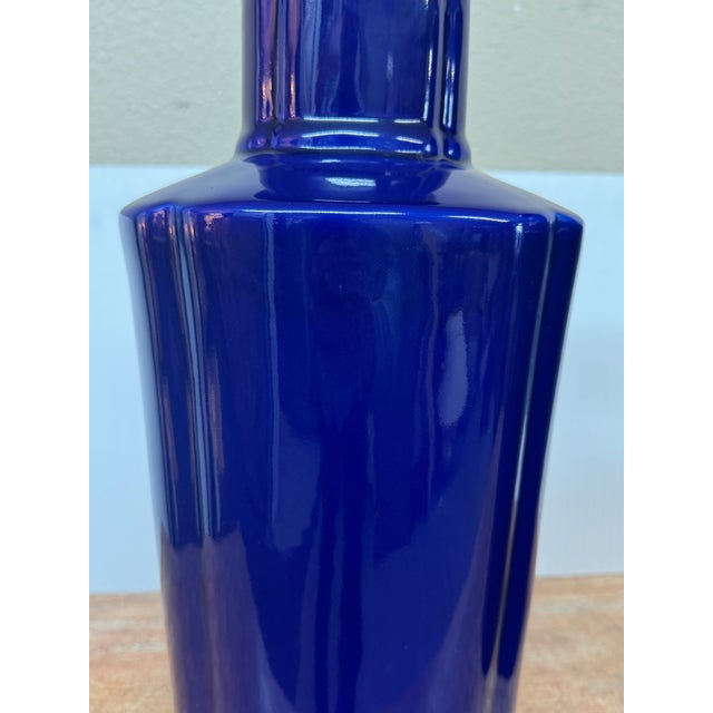 Martino Interiors Glazed Ceramic Bottle Vases, Pair For Sale - Image 11 of 12