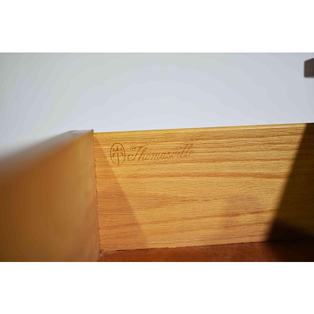 Mid Century Transitional 6-Drawer Chest With Brass Hardware by Thomasville For Sale - Image 14 of 15