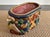 Italian 1980s Large Vintage Majolica Style Planter Cachepot With Rams For Sale - Image 3 of 9