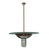 Metal Glass and Metal Pendant by Pietro Chiesa for Fontana Arte, Italy, 1950s For Sale - Image 7 of 7