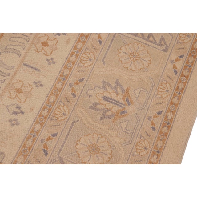 Boho Chic Sun Faded Beige/Gray Wool Rug - 8'1'' X 9'10'' For Sale In New York - Image 6 of 10