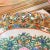 Chinoiserie Vintage 1920s Chinoiserie Famille Rose Thousand Butterflies China Oval Bowl For Sale - Image 3 of 10