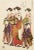 Japanese 1964 After Kiyonaga "Women in New Year's Toga", Full-Color Print From Japan For Sale - Image 3 of 12