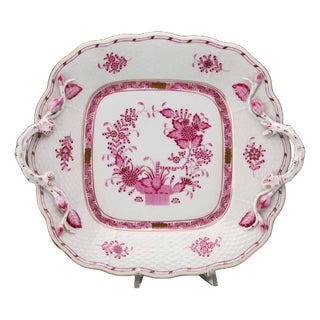 Porcelain Tray from Herend For Sale
