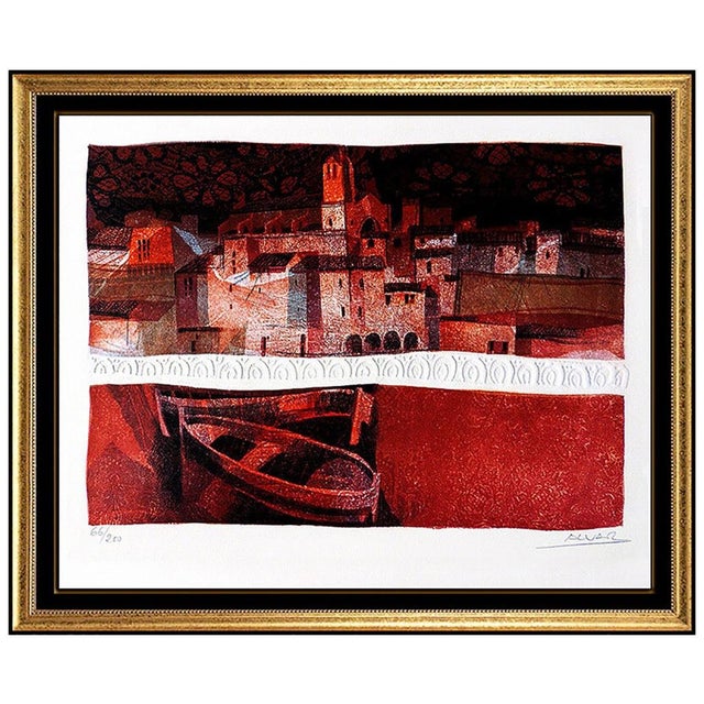 Late 20th Century 4 Paisatges Suite, Sunol Alvar - Set of 4 For Sale - Image 9 of 12