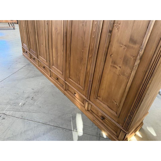 Farmhouse Wardrobe in Pine For Sale - Image 15 of 18