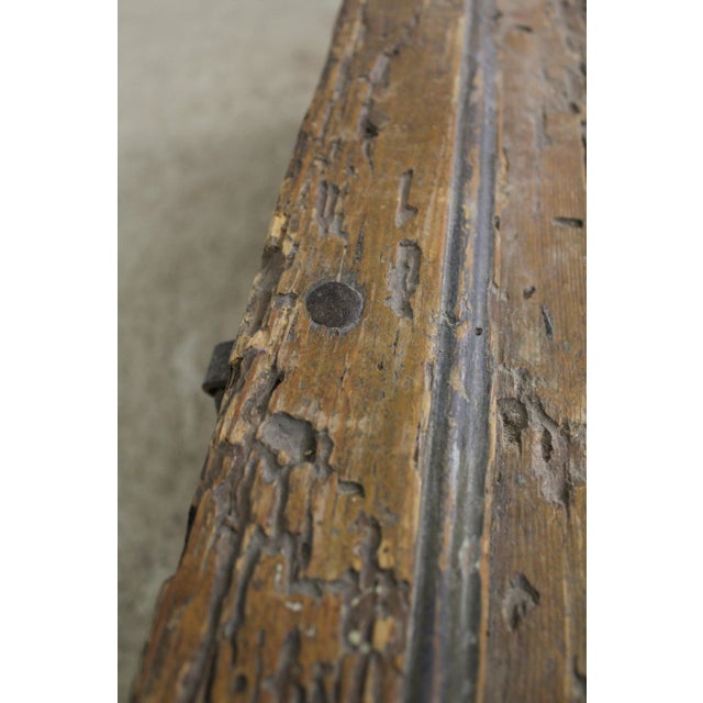 Antique Pennsylvania Dutch Paint Decorated Blanket Chest For Sale - Image 9 of 13