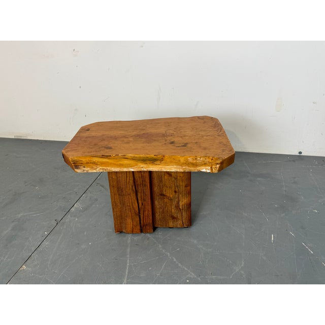 Vintage Brutalist Eabi Sabi Side Table, 1960s For Sale - Image 12 of 16