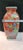 20thC Chinese Ceramic Vase Qing Dynasty Qianlong Marked Red Ground Famille Rose Porcelain Square Vase Hand Painted Flowers and Birds Pattern For Sale - Image 10 of 10