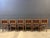 English Set of 6pcs 19th Century English Leather Dining Chairs For Sale - Image 3 of 12