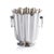 Orléans Brass Scalloped Edge Wine/ Champagne Bucket For Sale - Image 4 of 4