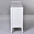 Mid-Century Modern Mid-Century Scandinavian Credenza in White Lacquer For Sale - Image 3 of 12