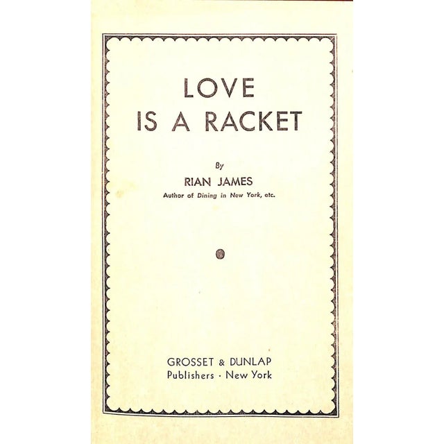 "Love Is a Racket" For Sale - Image 4 of 7