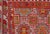 Red Vintage Turkish Kilim Rug With Rich Red and Multicolor Motif Design 4'6" X 10'2" For Sale - Image 8 of 10