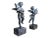 Large 20th Century Bronze Cherub Fountains with Fish, Set of 2 For Sale - Image 3 of 16