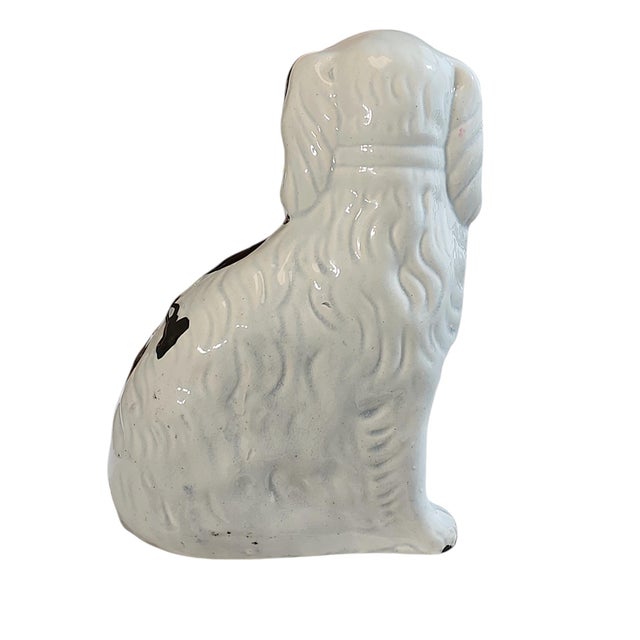 English 19th Century Gold Lustre Staffordshire Spaniel For Sale - Image 3 of 6