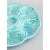 A lovely turquoise French majolica oyster plate. Skilfully crafted design of 6 wells depicting natural shells for oysters...