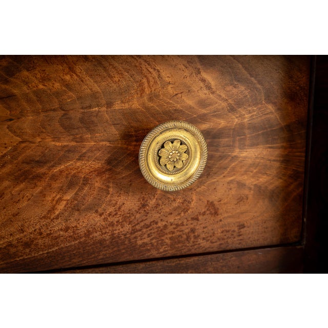 Antique French Mahogany Semainier, 1800s For Sale - Image 6 of 12