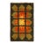 Vintage Swedish Rya Wool Rug in Grid Design by Rug & Kilim, 1950-1959 For Sale