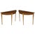 Zebrano Wood Demi-Lune Console Tables from Bevan Funnell, Set of 2 For Sale - Image 15 of 15