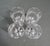 Vintage Josair Napoleon Cut Crystal Wine Glasses, Set of 4, 5 7/8 In For Sale - Image 4 of 9