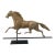 Antique 19th C Full Bodied Copper Gold Painted Gold Horse Weathervane C1890s For Sale