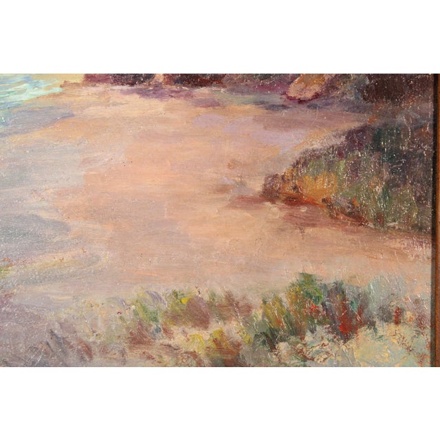 1930s Painting of Camel Point Laguna Beach by Adele C. Pheleps (1866-1945) For Sale - Image 5 of 11