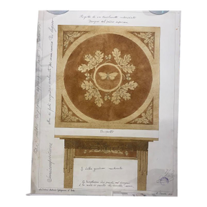 Antique Fine Art-Table Drawing (1910-Venice, Italy)