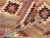 Vintage Diamond Design Turkish Kilim Rug - 68" X 116.5" For Sale - Image 10 of 11