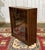 English Walnut Display Cabinet, 1970s For Sale - Image 6 of 13