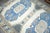 1960s Vintage Turkish Beige and Blue Handmade Area Rug For Sale In Phoenix - Image 6 of 11