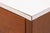 White Pair of Florence Knoll for Knoll Walnut & White Laminate Vintage Side End Tables For Sale - Image 8 of 9