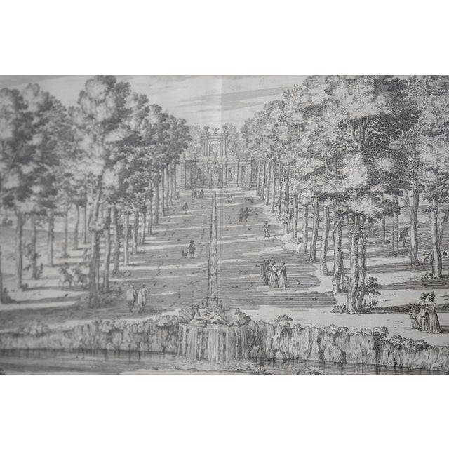 Set of 4 Italian Landscape Engraving Prints in Frames For Sale - Image 14 of 15