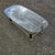 Italian Faux Tusk Glass Coffee Table, 1980s For Sale - Image 13 of 15