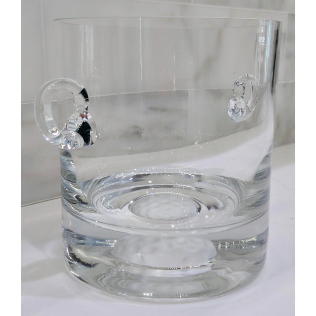 Contemporary Vintage Krosno Polish Glass Golf Ball Ice Bucket – Golf Barware / Wine Chiller For Sale - Image 3 of 10