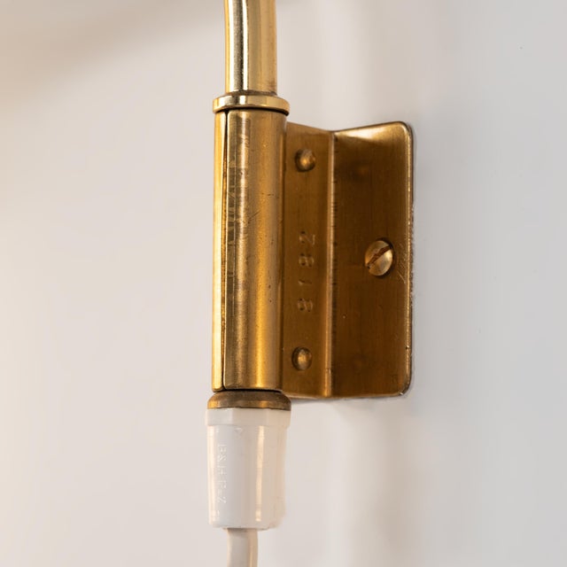 Metal Model 8182 Wall Lamps by Falkenbergs Belysning, Sweden, 1960s, Set of 2 For Sale - Image 7 of 10