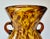 Mid-Century Modern Vintage Tortoiseshell Art Glass Amphora Vase For Sale - Image 3 of 10