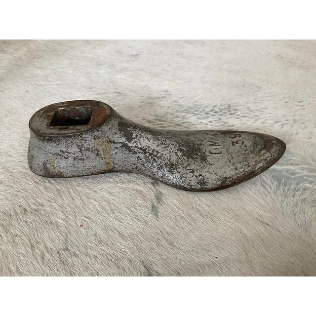 Early 20th Century Cast Iron Cobbler's Shoe Molds Set of 3 For Sale - Image 14 of 17