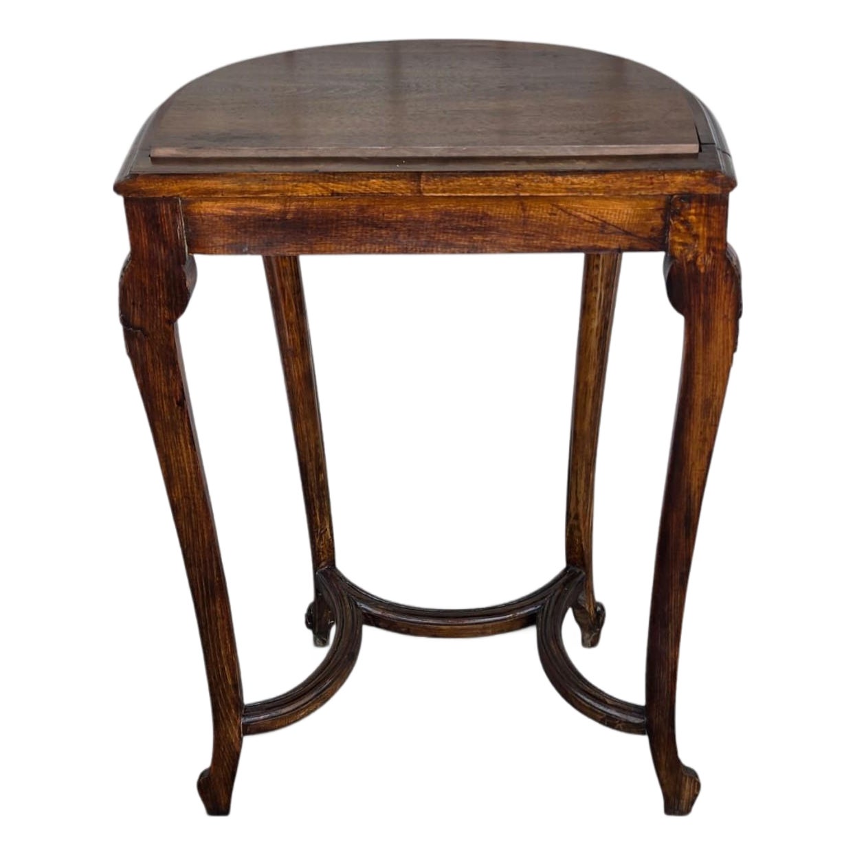 19th Century French Walnut Console Table/ Entry Hallway Table | Chairish