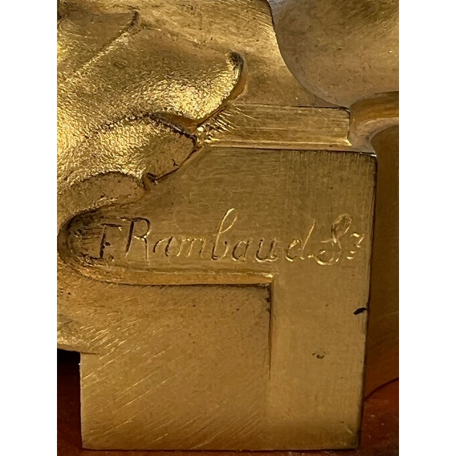 Purple F. Rambaud Signed Late 19th Century Purple Fluted Marble Urn With Lid For Sale - Image 8 of 9