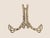 Metal Early 20th Century Solid Brass Tabletop Easel For Sale - Image 7 of 8