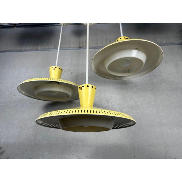 Vintage Pendant Lamp by Louis Kalff for Philips, 1950s For Sale - Image 15 of 18