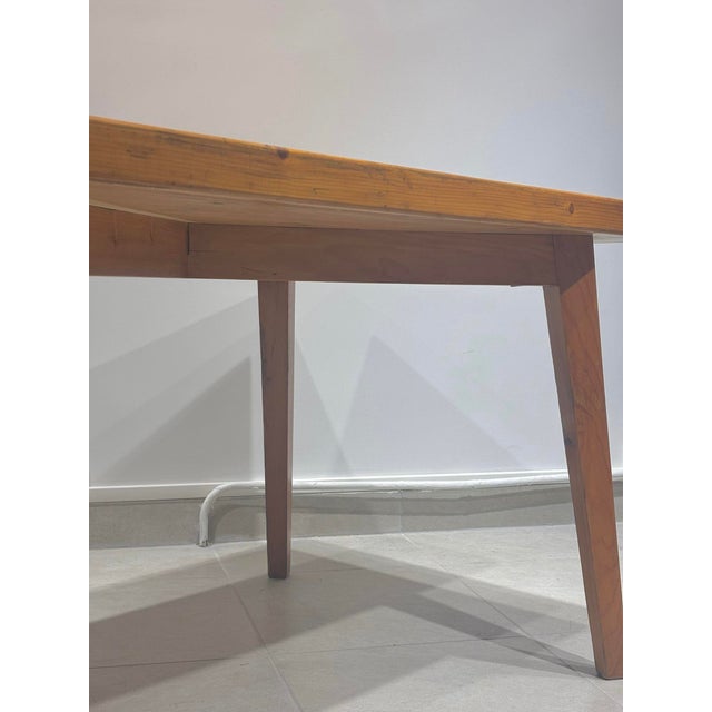 Pine Table by Christian Durupt For Sale - Image 6 of 14