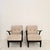 Mid-Century Modern Lounge Chairs with Black Wooden Frame, 1950s, Set of 2 For Sale - Image 4 of 18