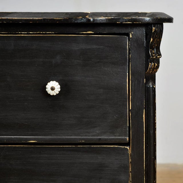 Black Oak and Pine Chest of Drawers, 1910s For Sale - Image 8 of 14
