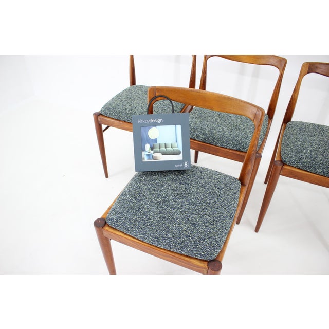 Dining Chairs attributed to Drevotvar Jablone, Czechoslovakia, 1970s, Set of 4 For Sale - Image 9 of 14