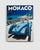Monaco Grand Prix I Collective Bap Vietnam Art Blue Coastal Racing Scene Large For Sale - Image 11 of 13
