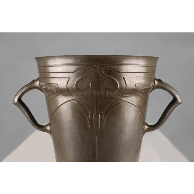 Belgium / 1906 / wine/champagne cooler / tin / Art Nouveau / Art Deco A stunning conical shaped wine cooler with Art...